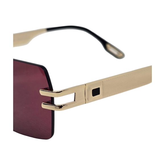 NEW PORTA ROMANA  Gold and Pink Sunglasses - Picture 4 of 12